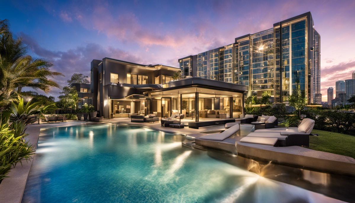 Image describing REIT investments as a strategic proposition, offering income stability, liquidity, and protection against inflation.